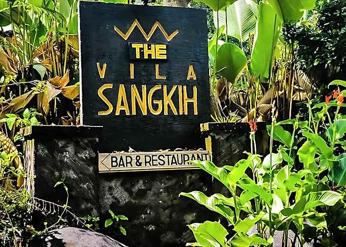 ロッジ The Sangkih Restaurant & Bar